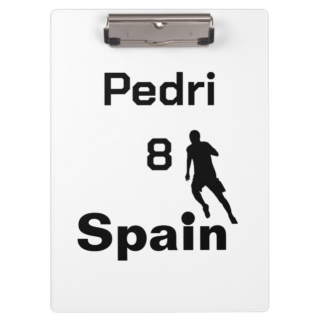 Porte-bloc Espagnol Football, personnalisable (Devant)