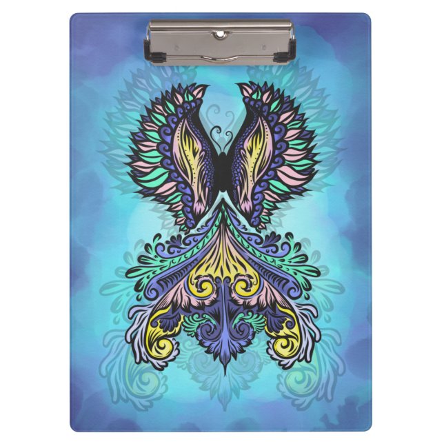 Porte-bloc Esprit mystique papillon (Devant)