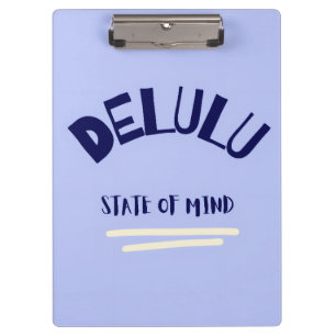 Porte-bloc État d'esprit Delulu