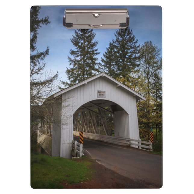 Porte-bloc États-Unis, Oregon, Scio, Hannah Bridge 2 (Devant)