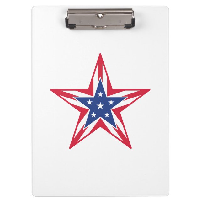 Porte-bloc Étoile de la liberté (Devant)