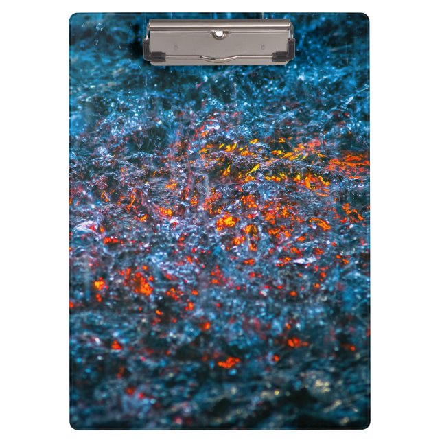 Porte-bloc Étude En Aquarelle - Orange (Devant)