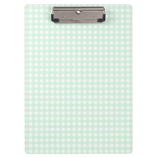 Porte-bloc F & L Green En vichy (Devant)