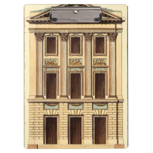 Porte-bloc Façade architecturale par Jean Deneufforge