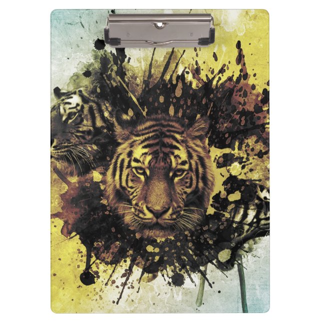 Porte-bloc face de lion (Devant)