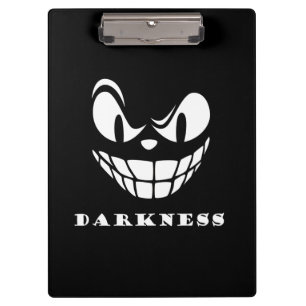 Porte-bloc Face monstre sombre