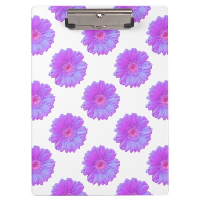 Porte-bloc Faisée de gerbera violette (Devant)
