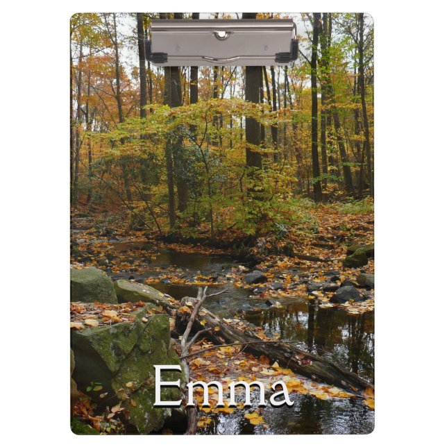 Porte-bloc Fall Creek avec réflexion à Laurel Hill Park (Devant)