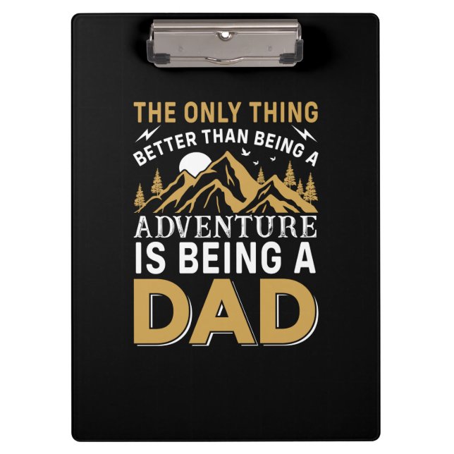 Porte-bloc Father's Day Adventure Is Being A Dad (Devant)
