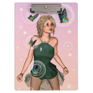 Porte-bloc Fée mignonne