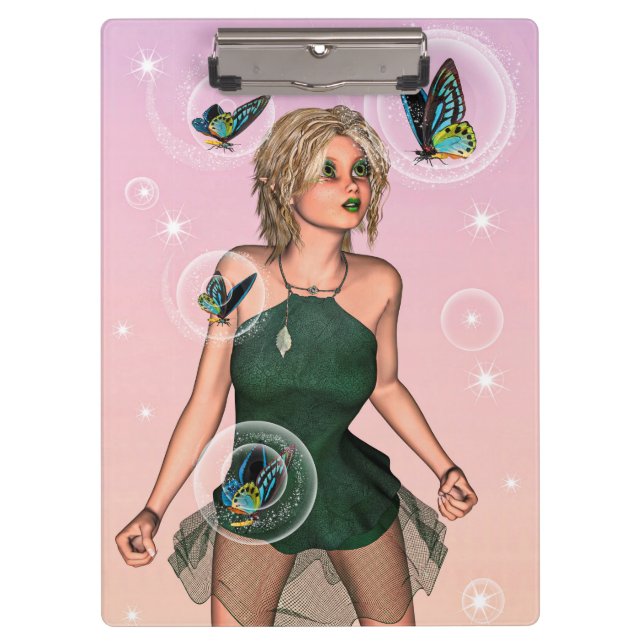 Porte-bloc Fée mignonne (Devant)