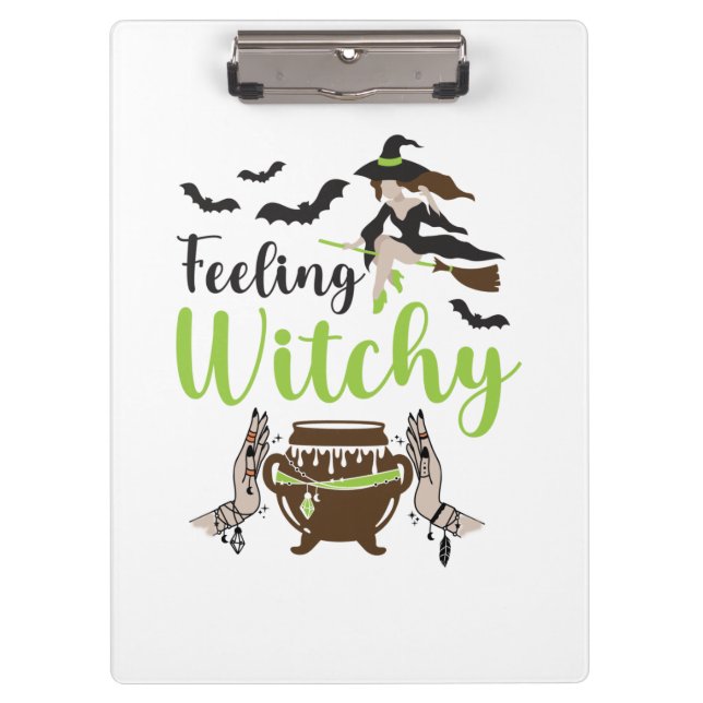 Porte-bloc Feeling witchy magic halloween (Devant)