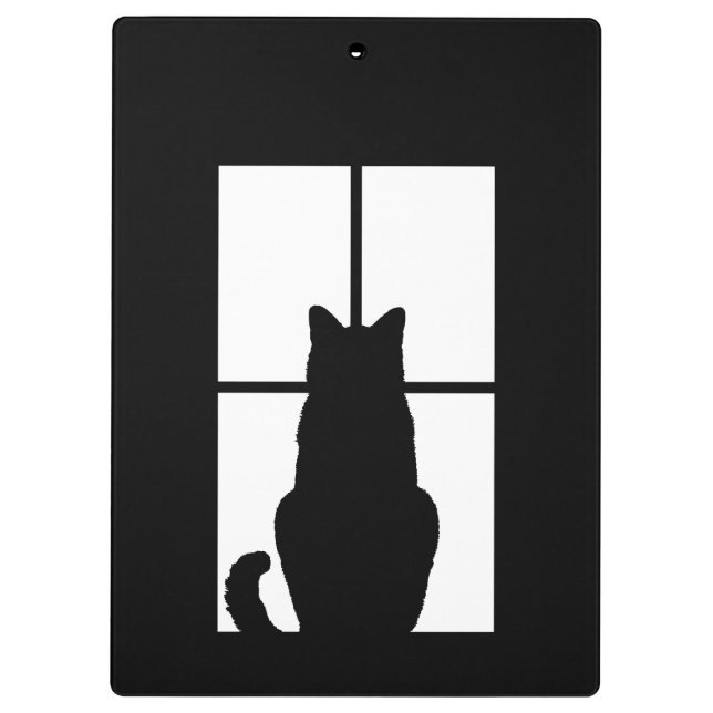 Porte-bloc Fenêtre Cat Cliquez pour Customiser la couleur Déc (Dos)