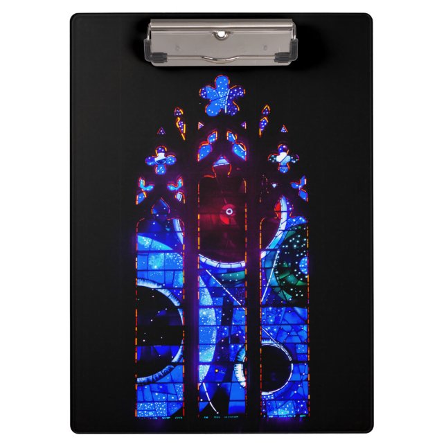 Porte-bloc Fenêtre spatiale à la cathédrale nationale de Wash (Devant)