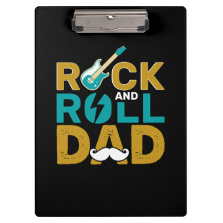 Porte-bloc Fête des Pères Rock And Roll Papa