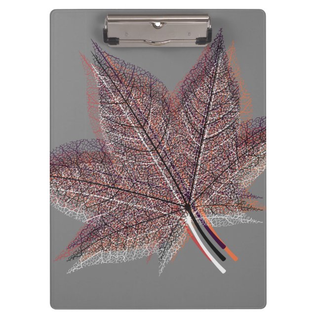 Porte-bloc Feuille d'hiver (Devant)