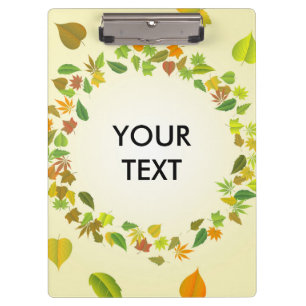 Porte-bloc Feuilles d'automne