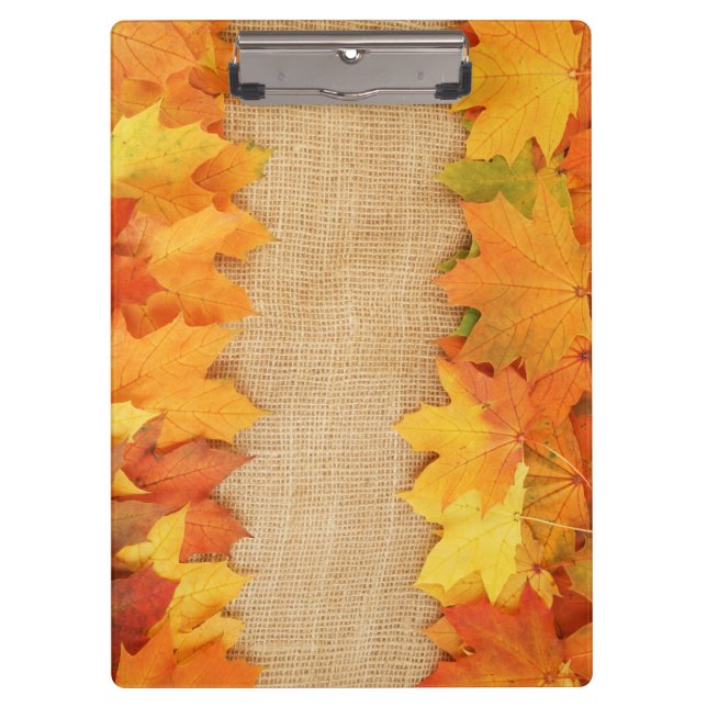Porte-bloc Feuilles d'automne (Devant)