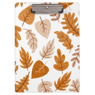Porte-bloc Feuilles d'automne esthétiques, thème d'automne Mo