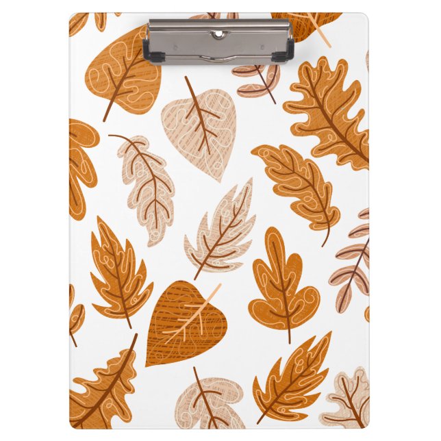 Porte-bloc Feuilles d'automne esthétiques, thème d'automne Mo (Devant)