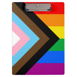 Porte-bloc Fierté de progrès LGBTQ+