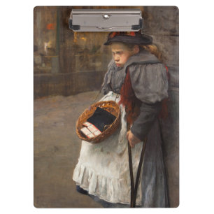 Porte-bloc Fille aux allumettes Pauvre gamin des rues Pauvret