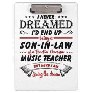 Porte-bloc Fils En Droit De L'Enseignant De Musique Awesome