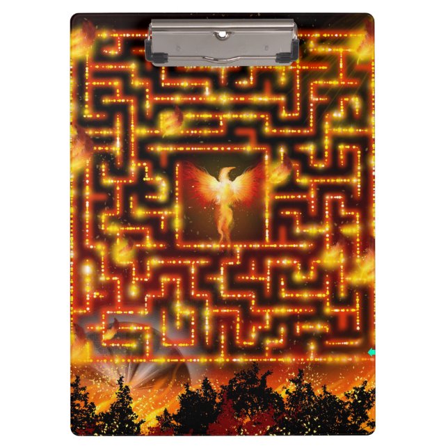 Porte-bloc Firey Phoenix Maze Porte - bloc (Devant)