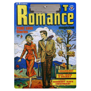 Porte-bloc First Romance Autumn Love Comics Vintage