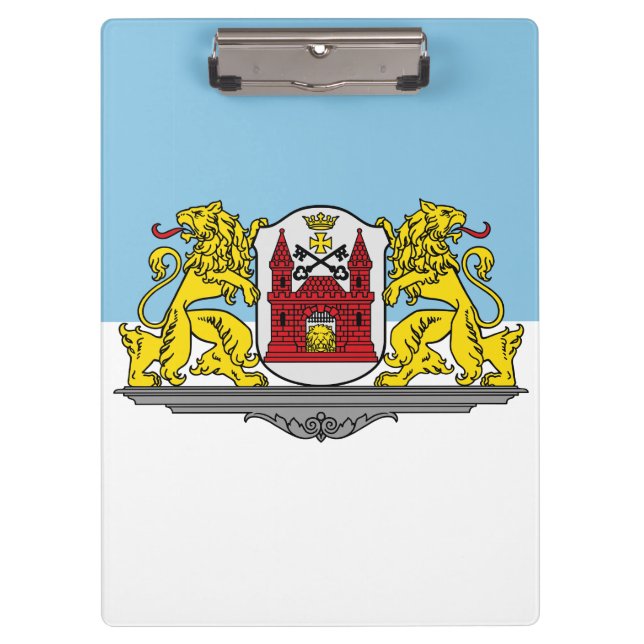 Porte-bloc Flag of Riga, Latvia Clipboard (Devant)