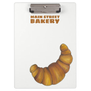 Porte-bloc Flaky Butterie Croissant Pâtisserie Customisée Bou