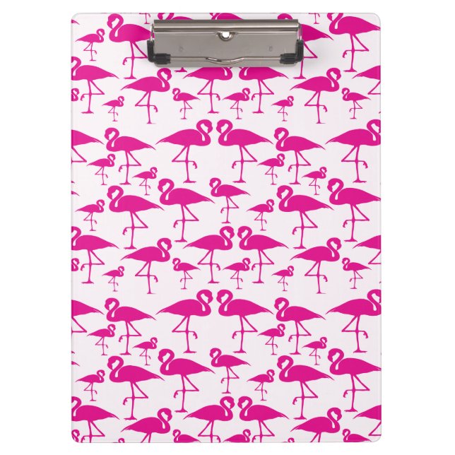 Porte-bloc Flamant rose rose mignon (Devant)