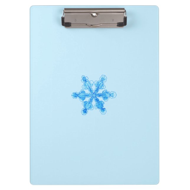 Porte-bloc Flèche de neige Blue Winter (Devant)