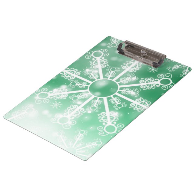 Porte-bloc Flèche de neige verte (Incliné)
