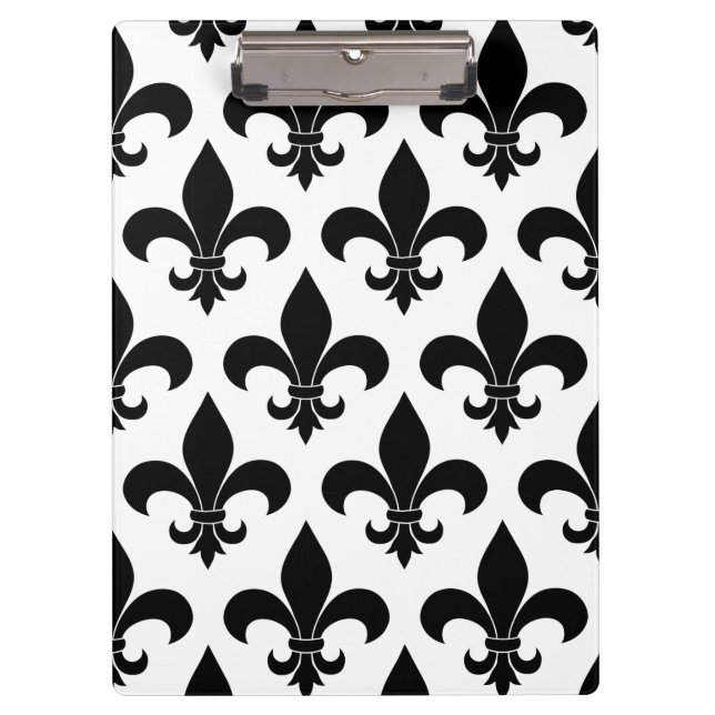 Porte-bloc Fleur de lis Motif Classic (Devant)