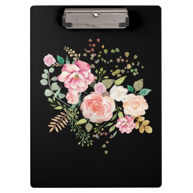 Porte-bloc fleur de printemps (Devant)