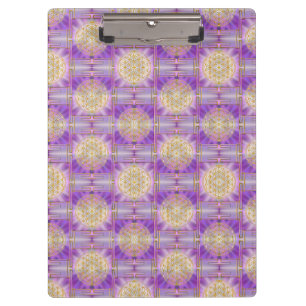 Porte-bloc FLEUR DE VIE - Yantra motif sans fin