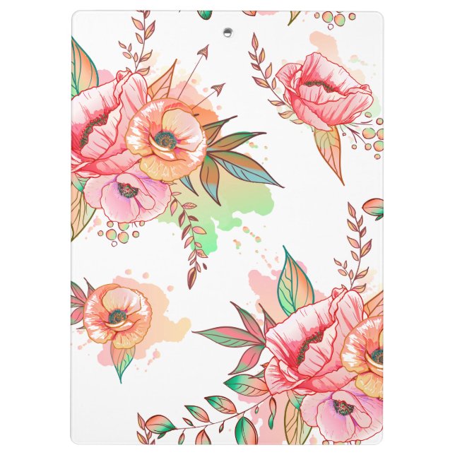 Porte-bloc fleur printanière (Dos)