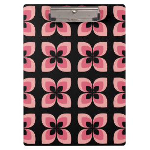Porte-bloc Fleur rose bicolore