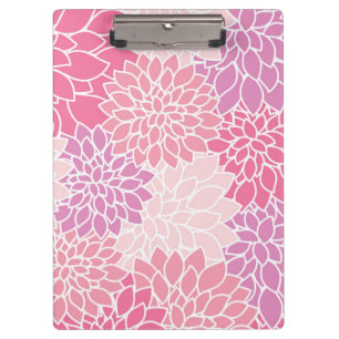 Porte-bloc Fleurs Dahlia, Motif De Fleurs, Dahlia Rose