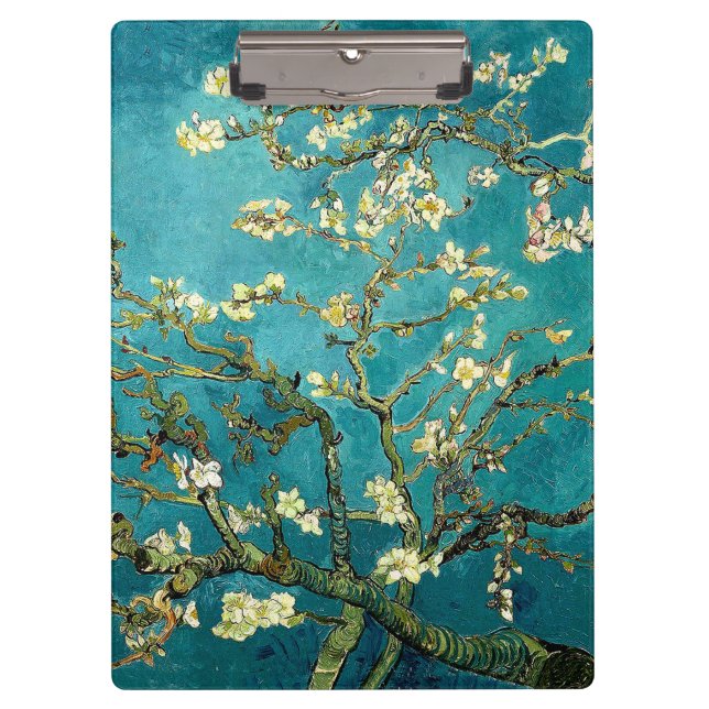 Porte-bloc Fleurs d'amandier de Van Gogh Impressionnisme clas (Devant)