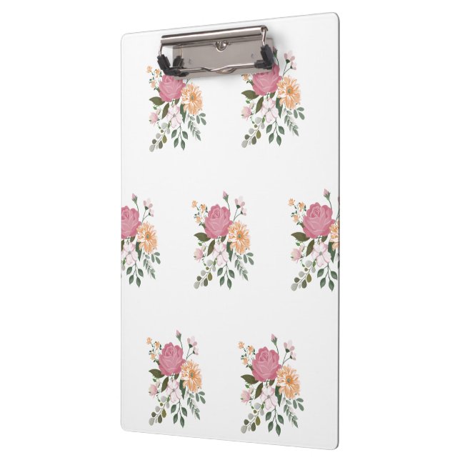 Porte-bloc Fleurs d'eau (Gauche)