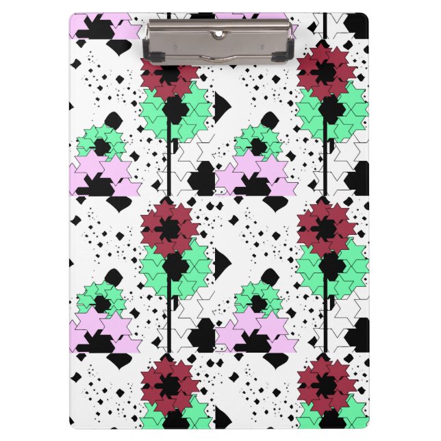 Porte-bloc Fleurs d'étoile (Devant)