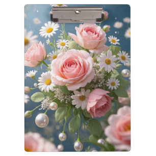 Porte-bloc Fleurs d'une élégance extravagante intemporelle
