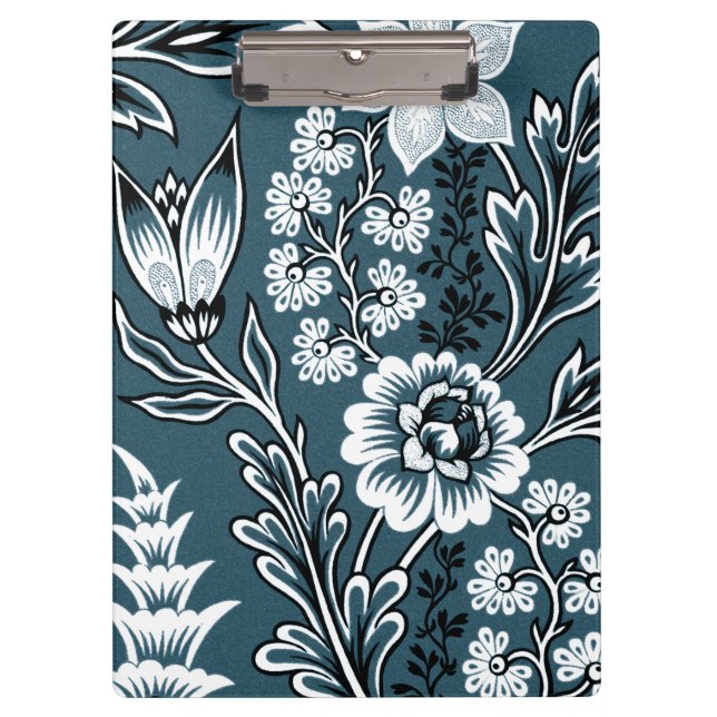 Porte-bloc Fleurs Fantastiques (Slate Teal) Beaux-Arts (Devant)