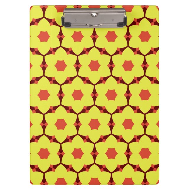 Porte-bloc Fleurs Jaunes OT 68 (Devant)