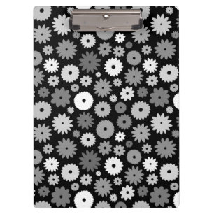 Porte-bloc Fleurs monochromes en motif répétitif Case-Mate iP