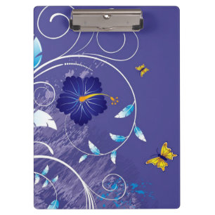 Porte-bloc Fleurs, perruques et papillons/Porte - blocs