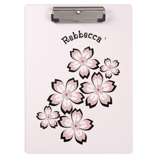 Porte-bloc Floral (Devant)