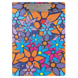 Porte-bloc Floral Pattern Pop art #5